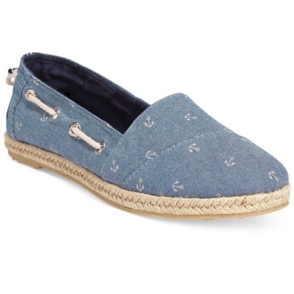 Nautica Shoes - Nautical Coastal Nautica Rudder Espadrille Flats – Size 10 (EUR 41)